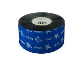 12 Fitas de Transferência Térmica Originais, Zebra 04800BK04045 40mm x 450m