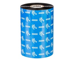 12 Fitas de Transferência Térmica Originais, Zebra 04800BK11045 110mm x 450mm