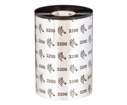 6 Fitas de Transferência Térmica Originais, Zebra 03200BK11030 110mm x 300m